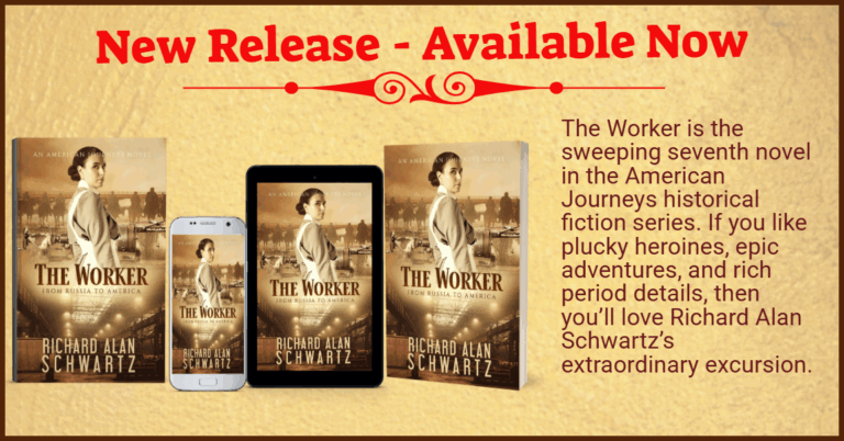 New Release, The Worker, American Journeys 7th novel, from Russia to America